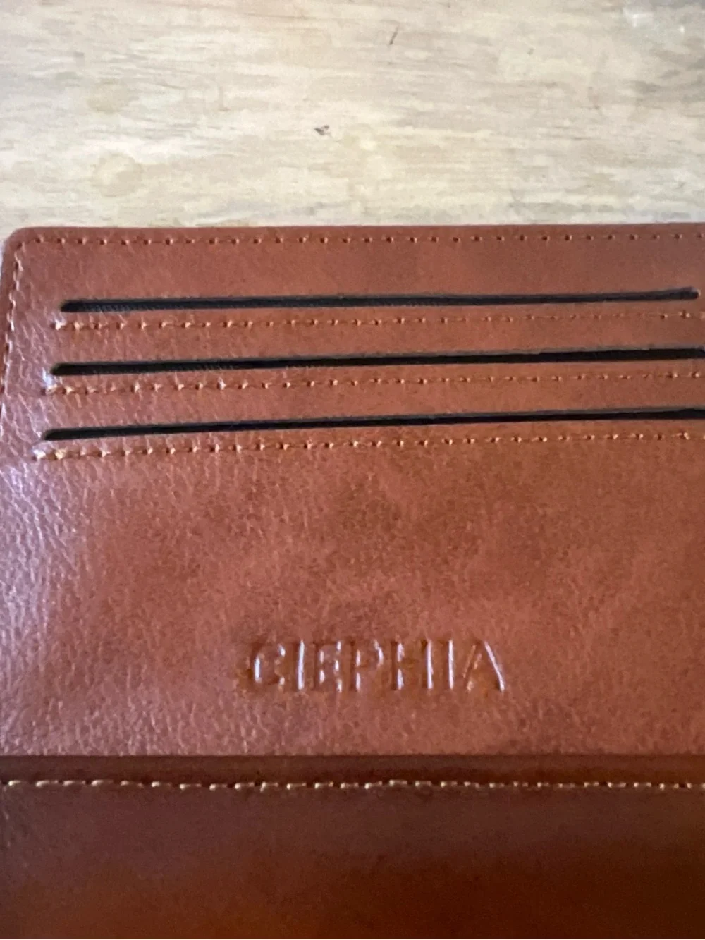 Tan Leather Men’s Wallet - Classic Bifold